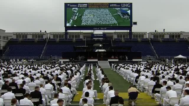 President Joe Biden Delivers Remarks At The Naval Academy Graduation/Commissioning Ceremony  5/27/22